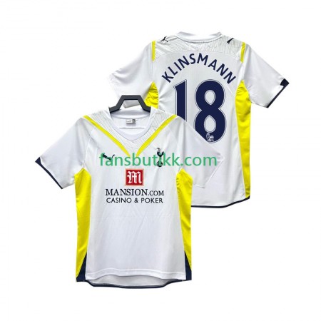 Fotballdrakt Tottenham Hotspur KLINSMANN 18 2009 2010 Retro Hjemmetrøye Kortermet